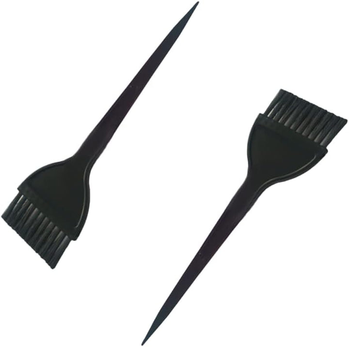 Hair Coloring Brush, 2 Pieces Hair Coloring Brushes, Hair Dye Brush, Dyeing Tools, for DIY Hair Dyeing in Salon and at Home（20Cm X 6Cm)