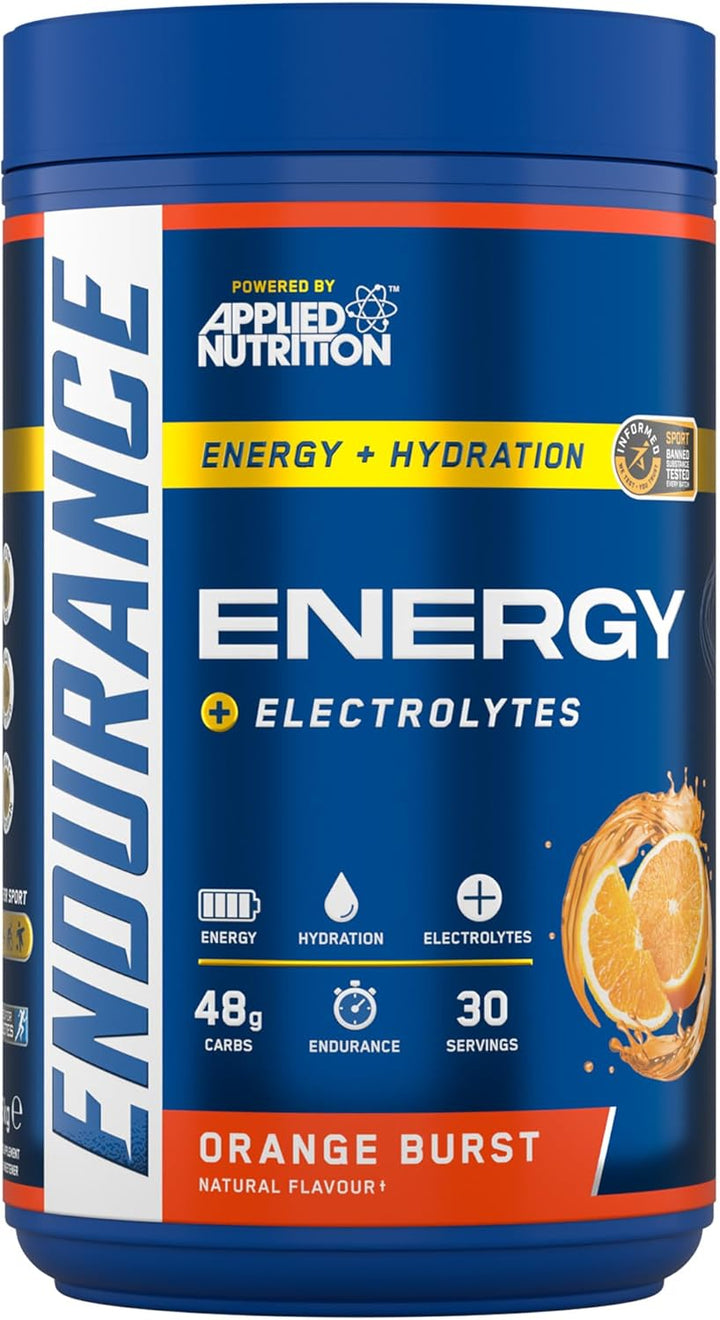 Endurance Energy Drink Powder High in Carbohydrates and Electrolytes Quick Energy for Performance Sports (1.5Kg - 30 Servings) (Lemon & Lime)