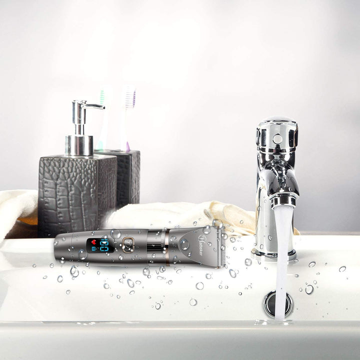 Professional Hair Clipper Cordless Clippers Hair Trimmer Beard Trimmer Shaver Detail Trimmer Hair Cutting Kit for Men Waterproof