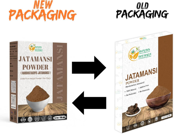 Jatamansi Root Powder Organic Nardostachys Jatamansi for Hair Growth Spikenard Stress Relief Formulation Natural Rhizome 5.3 Ounce / 150 Gms