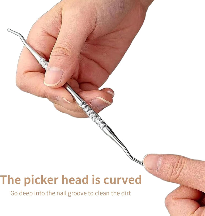 2 Types Ingrown Toenail Treatment Patch with Ingrown Toenail Tool for Toenail Care Protect Toe Nail