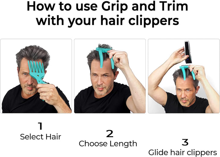 Cut and Trim Your Own Hair at Home with Ease Using . Use with Your Hair Clippers Men, Hair Cutter Kit, Self Haircutting, DIY Haircutting.