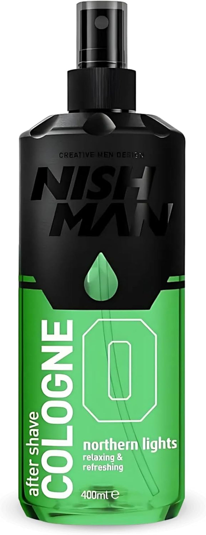 Aftershave Cologne 05 - Volcano 400Ml – Refreshing after Shaving Spray Lotion for Men - Scent of Creamy Heliotrope Flower & Oriental Hibiscus - Mens after Shave Cologne