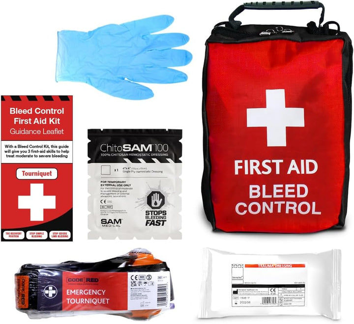 Basic Bleed Control Kit with Tourniquet - Soft Case