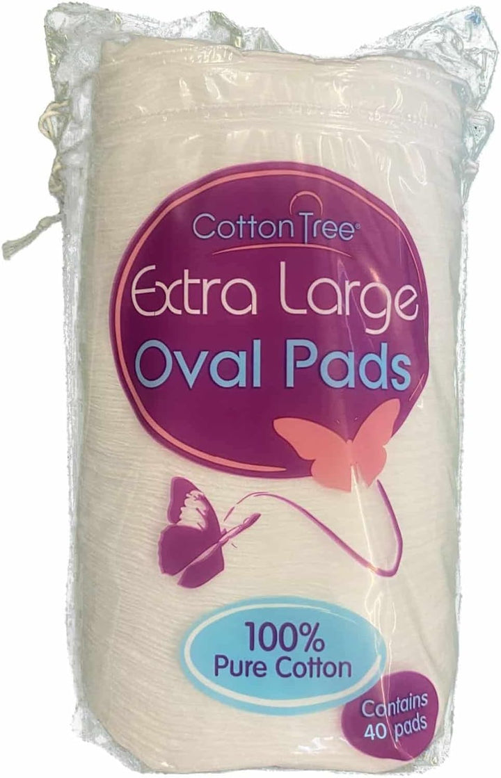100 Percent Pure Cotton, round Cotton Wool Pads, 80 Count
