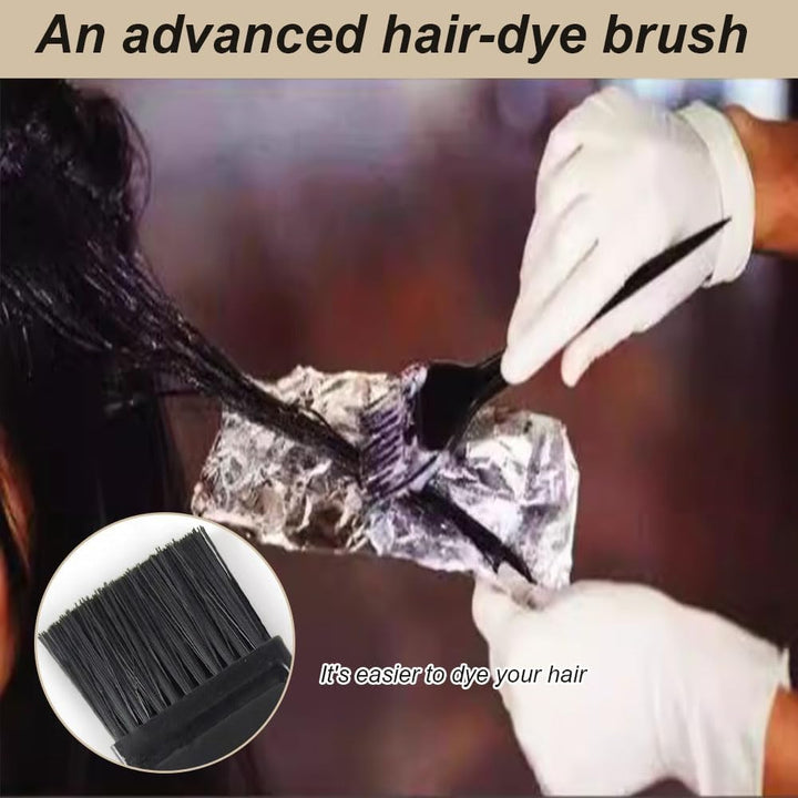 Hair Coloring Brush, 2 Pcs Hair Dye Brush, Hair Dyeing Comb Brush, Applicator Tools, for DIY Hair Coloring （20 Cmx3.5 Cm)