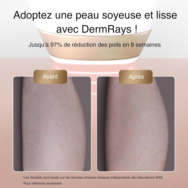 810Nm Diode Laser Hair Removal for Women and Men, V4S for Skin Tone 1-5, FDA Approved Home Use Device, Ice-Cooling Hair Removal System, Wide Angle