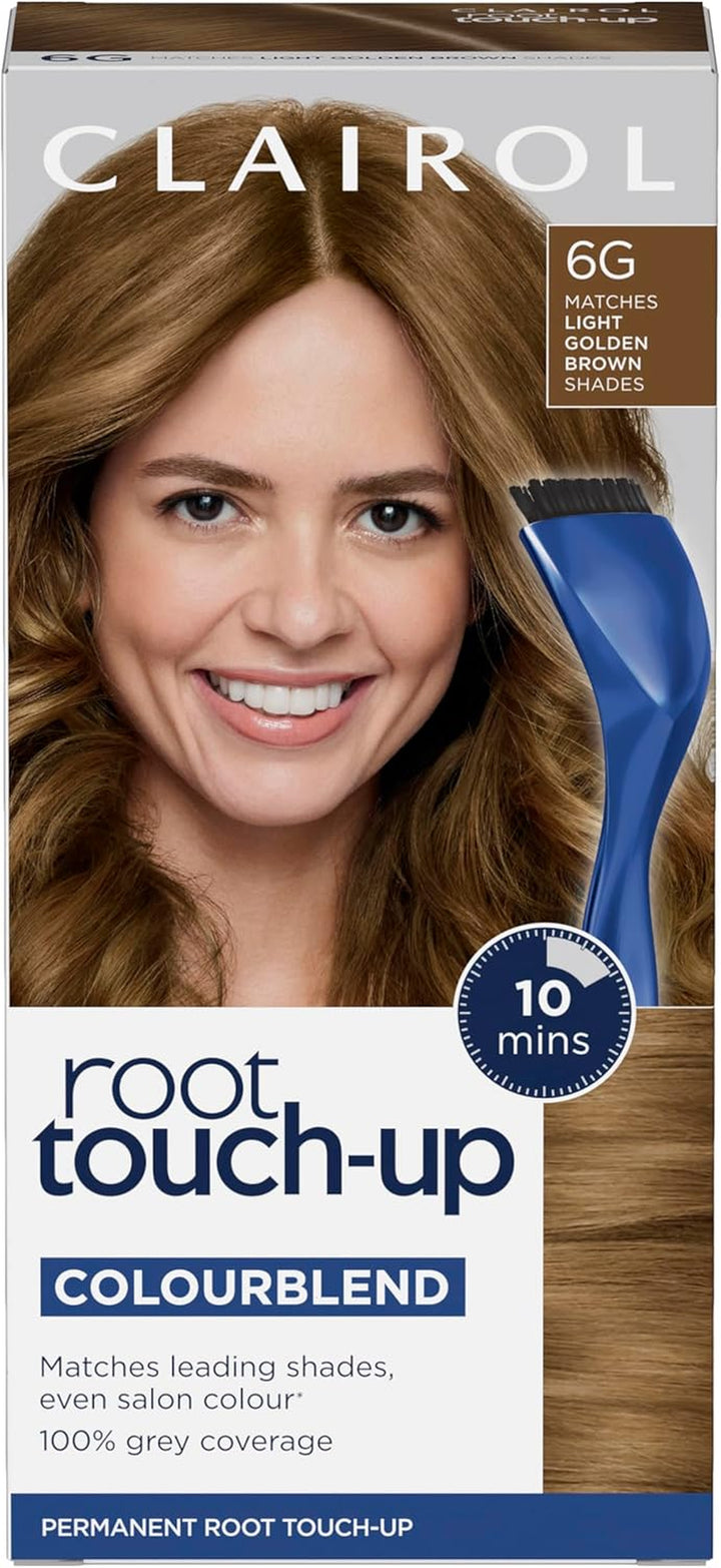 Root Touch-Up Permanent Hair Dye, 4 Dark Brown (Packing May Vary)