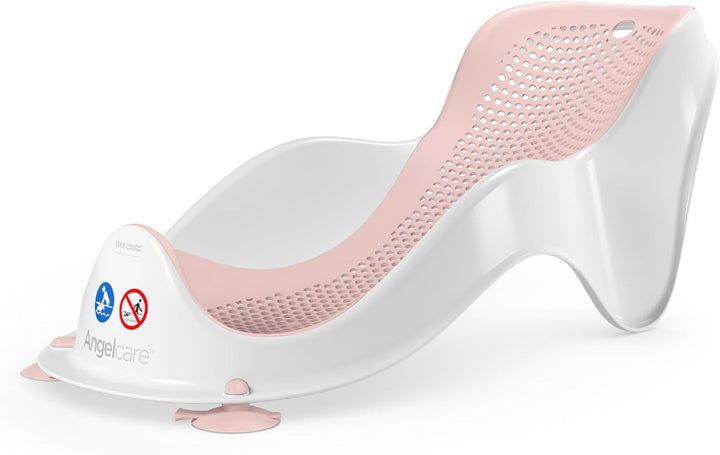 Soft Touch Mini Bath Support- Aqua - Newborn Bath Seat, Infant Bathing, Non-Slip, Easy Clean