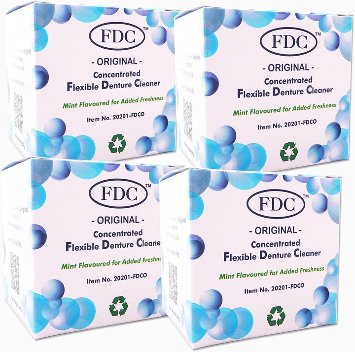 Flexible Denture Cleaner  ~ 3 Months Supply ~ Valplast & Other Dental Appliances (1 Box (3 Months Supply)) by