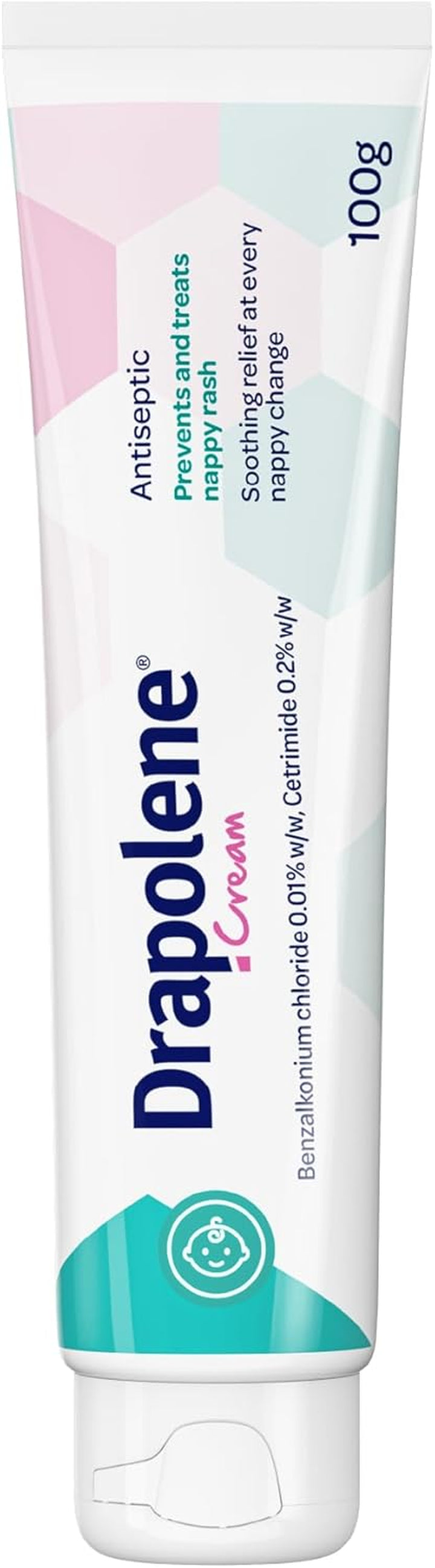 ® Cream 100G Tube | Prevents and Treats Nappy Rash | Soothes and Protects Baby'S Bottom from Newborn Onwards