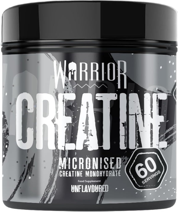 Creatine Monohydrate Powder 300G - Pure Micronised Creatine Powder Supplement - 60 Servings - Vegan - for Men & Women - Pre & Post Workout Strength, Muscle Growth & Recovery (Unflavoured)