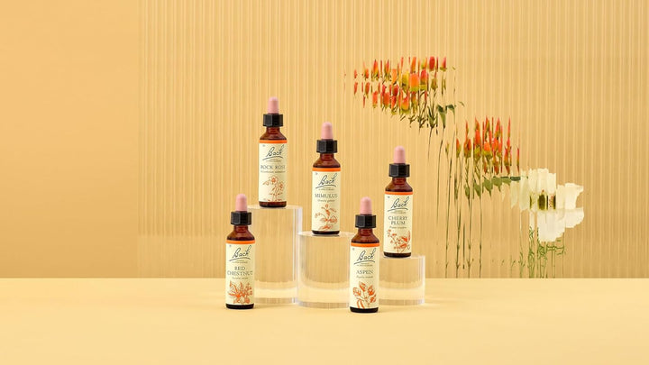 Bach Original Flower Remedies (Aspen) Face Your Fears, Feel Secure, Emotional Wellness, Natural Flower Essence, 20Ml