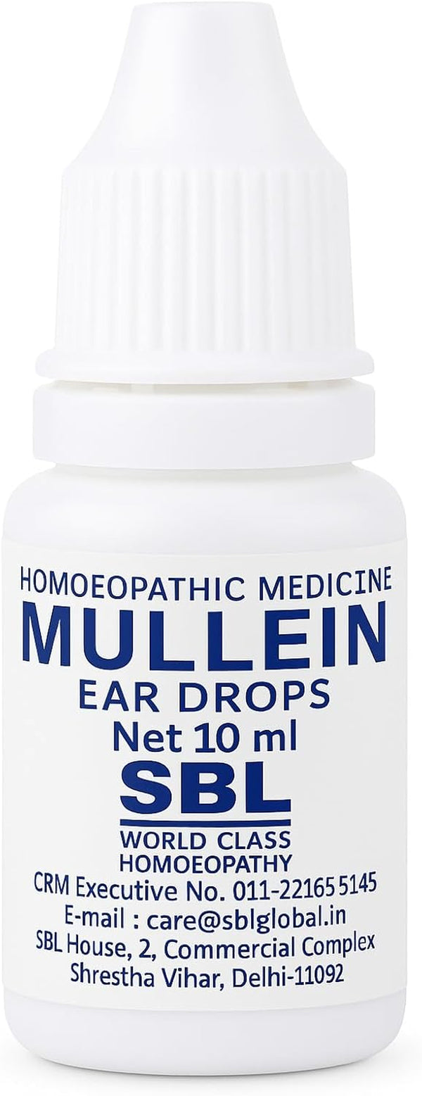 Mullein Ear Drops Ear Infections Earache Effective Relief Ear Pain, Swimmer'S Ear, Excessive and Hardened Ear Wax | Ear Wax Removal Solution with Natural Ingredients