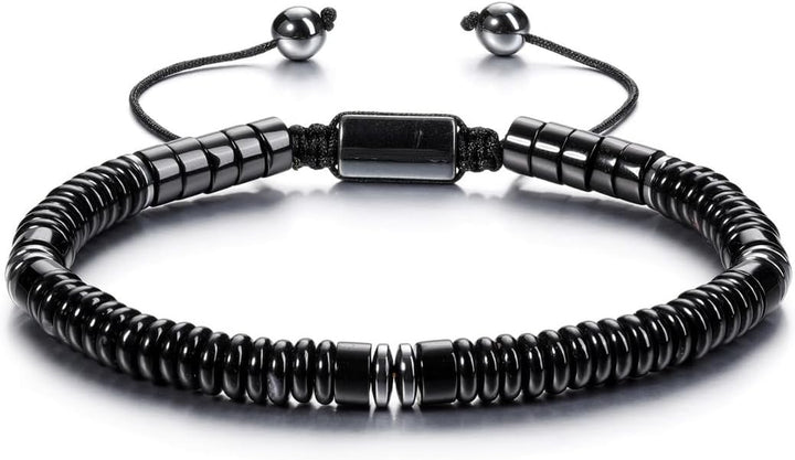 Healing Crystals Bracelet Adjustable Natural Crystal Stone Bracelets for Men and Women