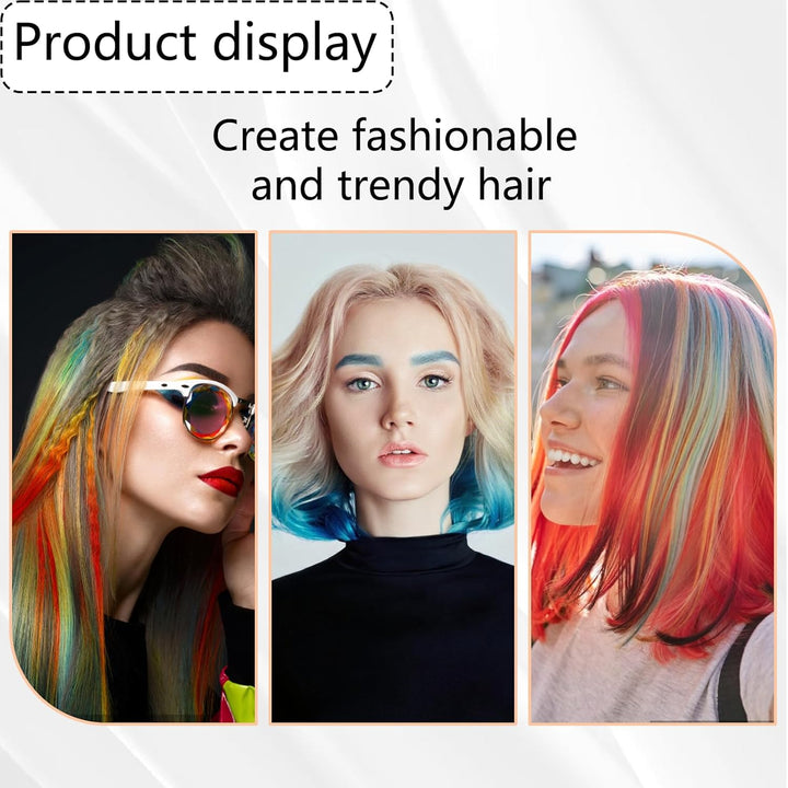 Highlighting Cap, 20-Piece Hair Highlighting Kit with Stainless Steel Hooks and Coloring Combs, Salon-Grade Silicone Highlight Cap for DIY Hair Coloring Make Your Own Hairstyle