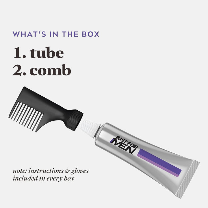 Touch of Grey Dark Brown Hair Dye for a Natural Salt & Pepper Look, T45