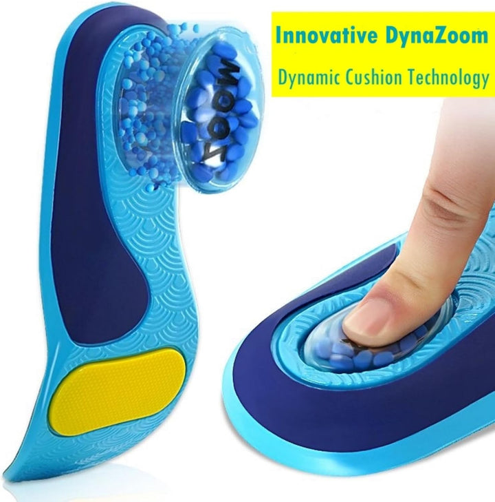 Dynazoom™ Arch Support Insoles Plantar Fasciitis Insoles Orthotic Gel Insoles Women Men Heel Pain Metatarsalgia Shoe Insert Shock Protect Overpronation Flat Feet Insole Orthopedic Inner Sole