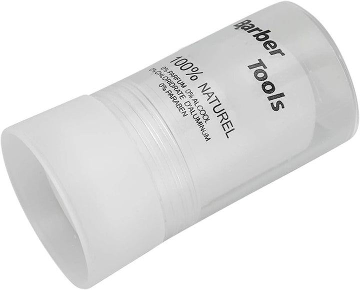 Alum Block for Shaving, Skin Soothing Stick 3.5Oz Portable with Protective Lid after Shave Alum Stick for Post Shave Care