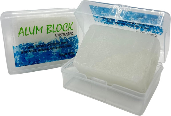 Alum Block Alum Stone Fitkari Natural Aftershave Soothing Solution for Shaving Razor Nicks, Bumps & Skin Irritation- Unscented Deodorant and Antiperspirant for Lasting Protection from Body Odour 100Gm