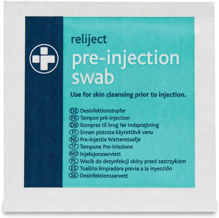 742 Isopropyl Pre-Injection Wipe (Pack of 100)