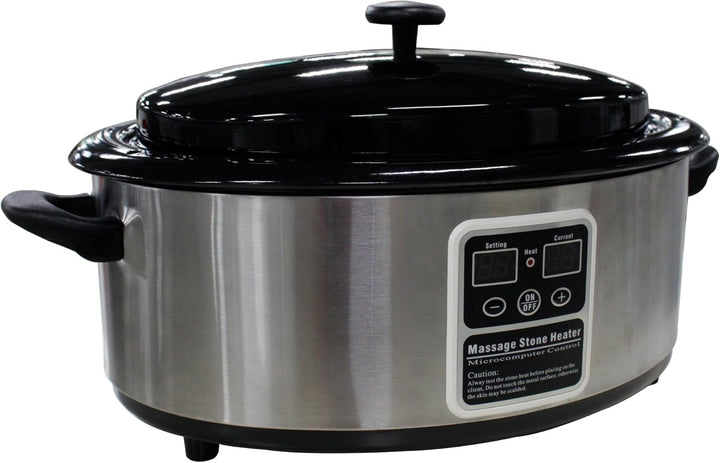Master Massage Digital Professional Massage Hot Stone Warmer Heater Heating Device (6 Quart)