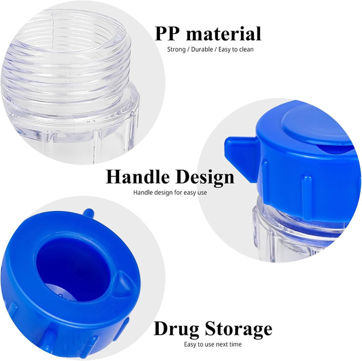 1 Pack Pill Crusher for Tablets, Professional Pill Grinder for Ederly, Children, Pets (1)