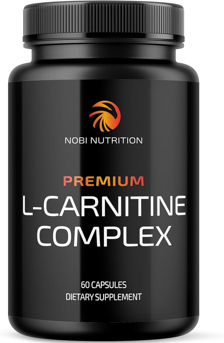 L Carnitine 1100Mg | Performance, Fitness, Energy & Metabolism Support Supplement for Men & Women | L-Carnitine L Tartrate Complex to Support Thermogenesis & Weight Management | Vitamin D | 60 Tablets
