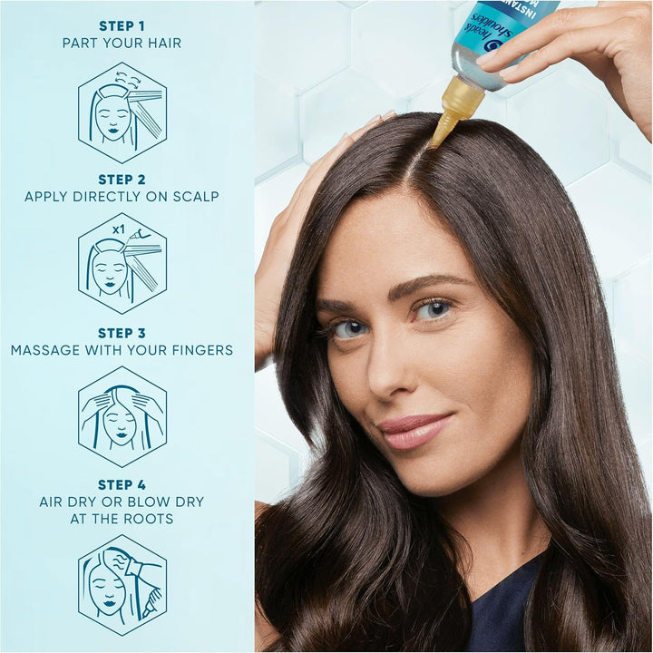 Dermaxpro Instant Moisturiser Scalp Serum 145Ml with Niacinamide and Ceramide Complex for a Dry, Tight Scalp. Leave-In Serum with Lightweight Feel, Helps to Boost Scalp Moisture