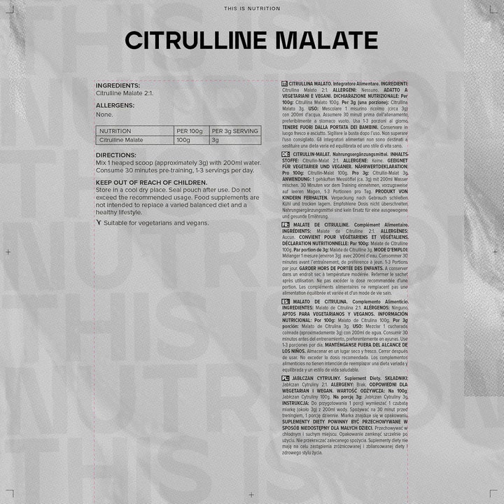 Citrulline Malate, 100 G