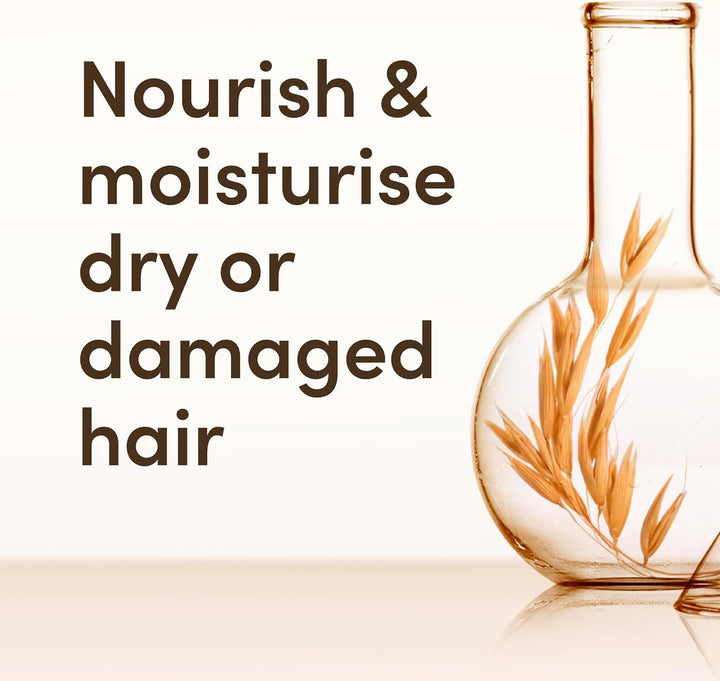 Scalp Soothing Haircare Daily Moisture Shampoo, Oat Milk Blend, for Dry Hair, Soothes Dry, Itchy & Flaky Scalp, Clinically Proven, Sulfate Free, 300Ml