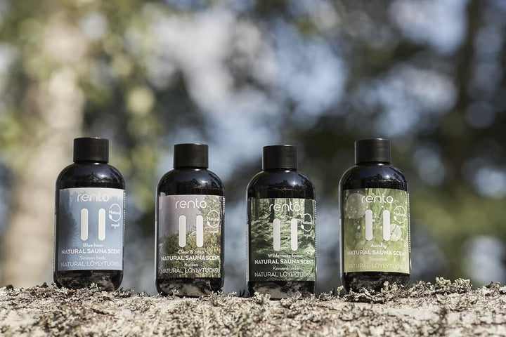 Gift Box with Natural Sauna Fragrance, 4 X 100 Ml