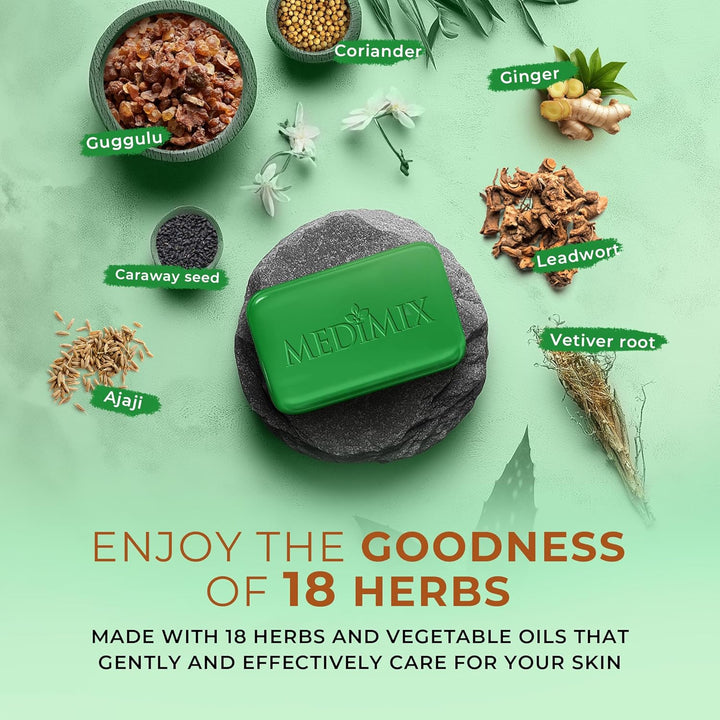 Ayurvedic Soap with 18 Herbs 75 Grams
