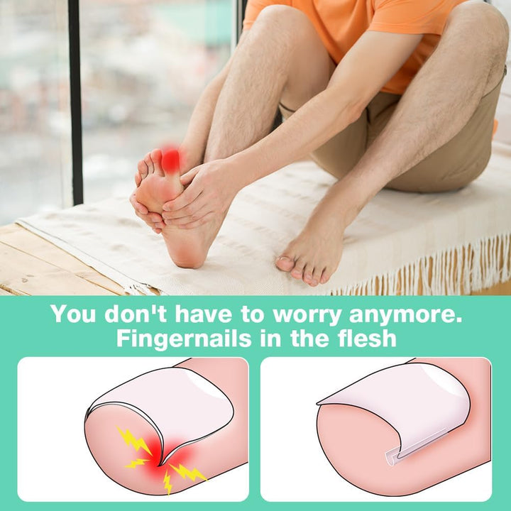 Ingrown Toenail Removal Kit, Ingrown Toenail-Corrector Tools with Podiatry-Toenail Braces, Silicone Toe Strap, Toenail Straightener Strips and Patch for Toe Pain Relief