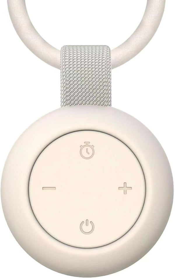 Portable Baby Sound Machine [White Noise for Babies Kids Adults][Sleep Soother][Timer Function][12 Soothing Sounds] 15 Hours Battery Life, Travel,Registry Gift,Shower,Clips on Baby Stroller