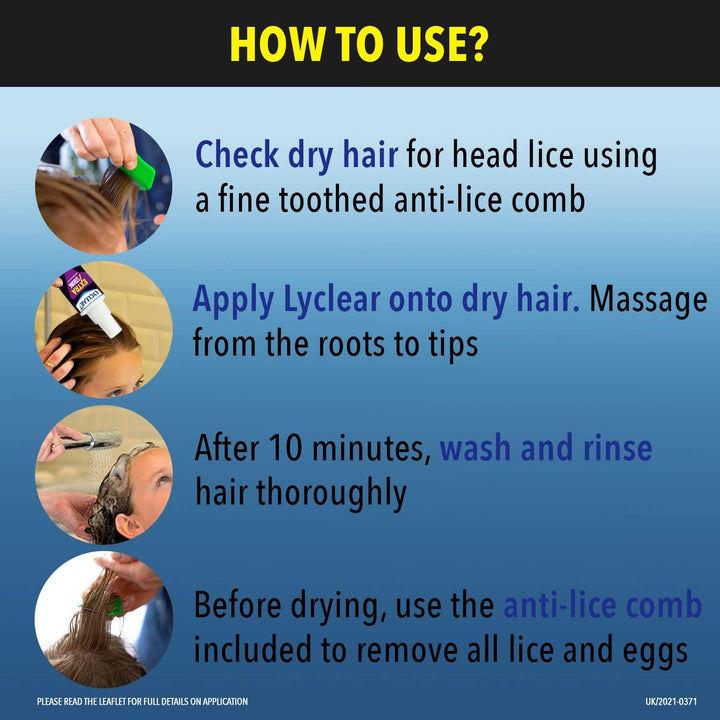 Express Treat & Protect Spray - Kills Head Lice & Eggs – Effective in Just 5 Minutes on Head Lice & Helps Protect for Up-To 72 Hours* – 100Ml Spray Format