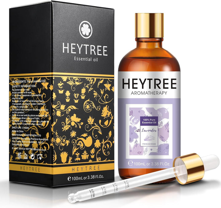 Peppermint Essential Oil 100Ml - Pure Natural Essential Oils Strong,Fresh Minty Scent Increases Clarity - Perfect for Aromatherapy,Diffuser, Clear Breathing-Strong Peppermint Oil