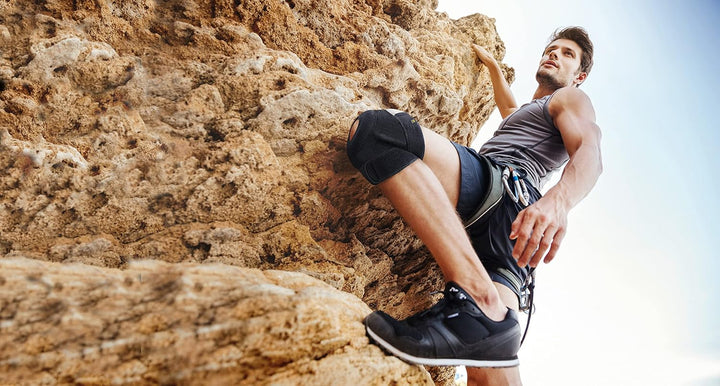 Adjustable Compression Knee Patellar Pad Tendon Support Sleeve Brace for Men Women - Arthritis Pain, Injury Recovery, Running, Workout, KS10