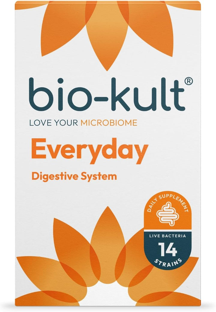 Everyday Multi-Strain Formulation Probiotics for Digestive System, 60 Capsules (Pack of 1)