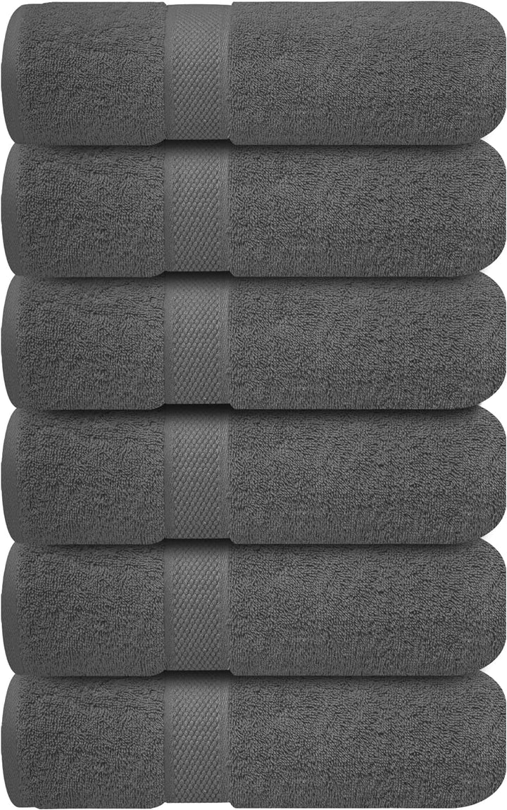 - 12 Pack Face Cloths |30X30 Cm| 100% Cotton Wash Cloths - Ultra Soft & Highly Absorbent Fingertip Towels for Spa, Gym, Hotel & Bathroom |Eloquent Blue|