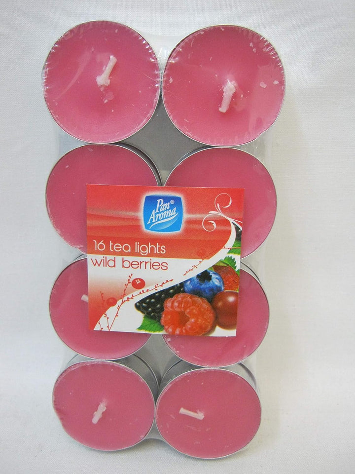 Tea Lights Pack 16 Vanilla and Coconut,8.5*7-10 Cm