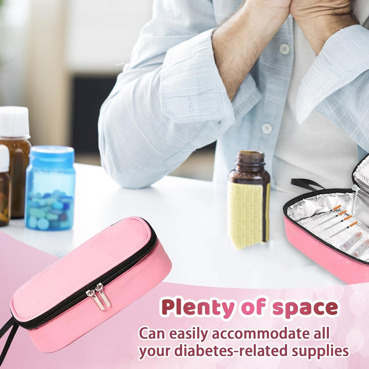 Cooling Wallet, Medicine Travel Cool Bag, Travel Medicine Bag Medicine Storage Bag Suitable for Temperature Sensitive Items and People Who Need to Store Medication