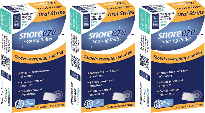 Anti-Snoring Throat Spray - Effective Snoring Aids for Men & Women - Fast Acting Lubricating Thermo Gel - Snore Stopper to Use with Mobile App - 23,5Ml, 50 Nights Use