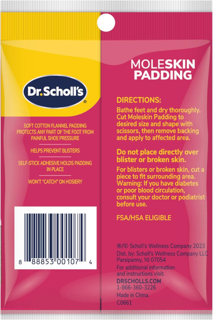 Scholl Moleskin Plus-Cs6