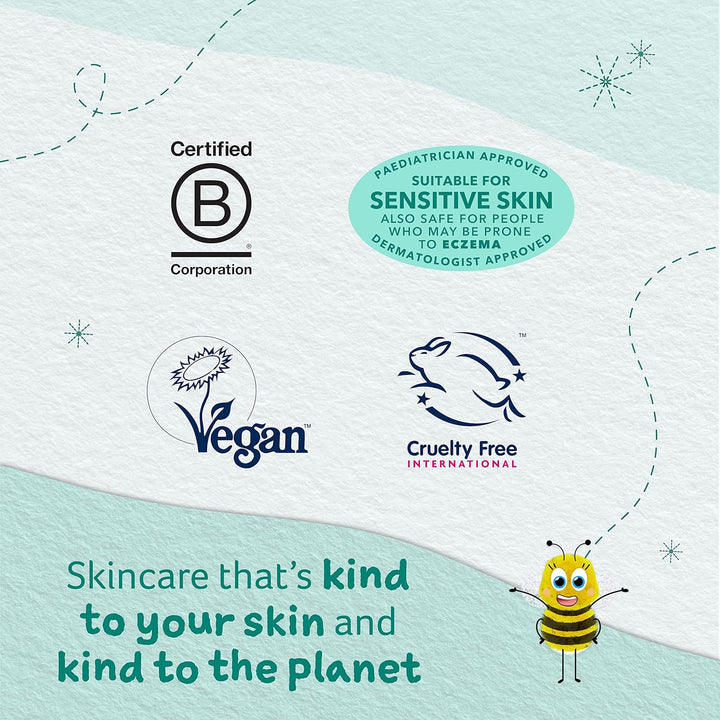 Baby Gifting Suitcase Baby Wash Bubble Bath Baby Moisturiser Nappy Cream Suitable for Newborns Sensitive Skin, Clear