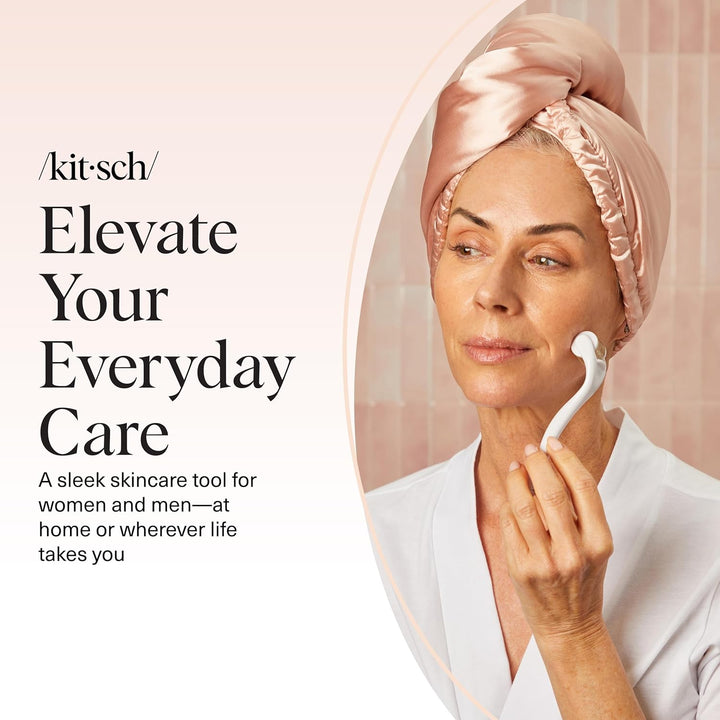 Derma Roller – Skin Care Tool & Face Roller for Boosting Absorption of Serums & Oils - Beard Derma Roller for Men - Easy-To-Use Beauty Roller for Skin, Beard & Hair Growth