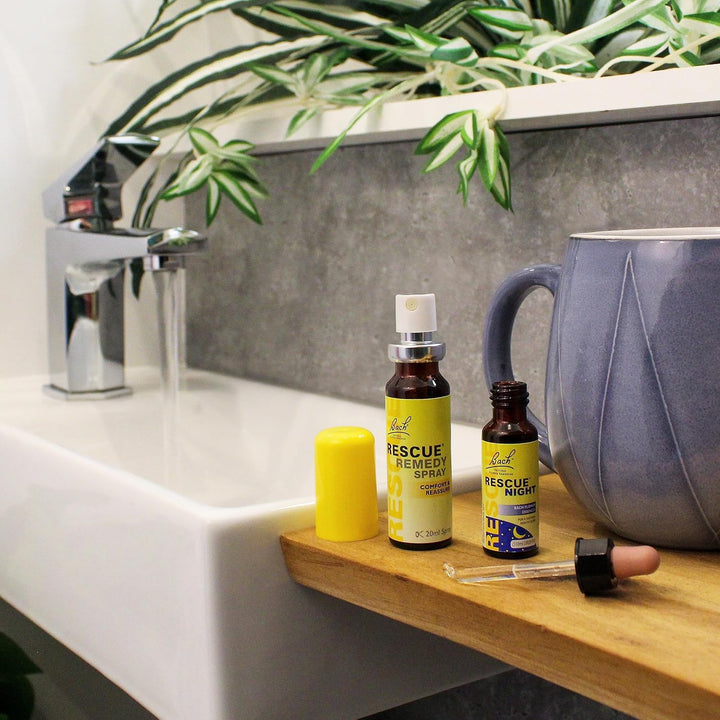 Night Dropper | Aid a Natural Night'S Sleep | Bach Original Flower Essences | Easy-To-Use 10Ml Dropper | Help Switch off Repetitive Thoughts for Restful Sleep​