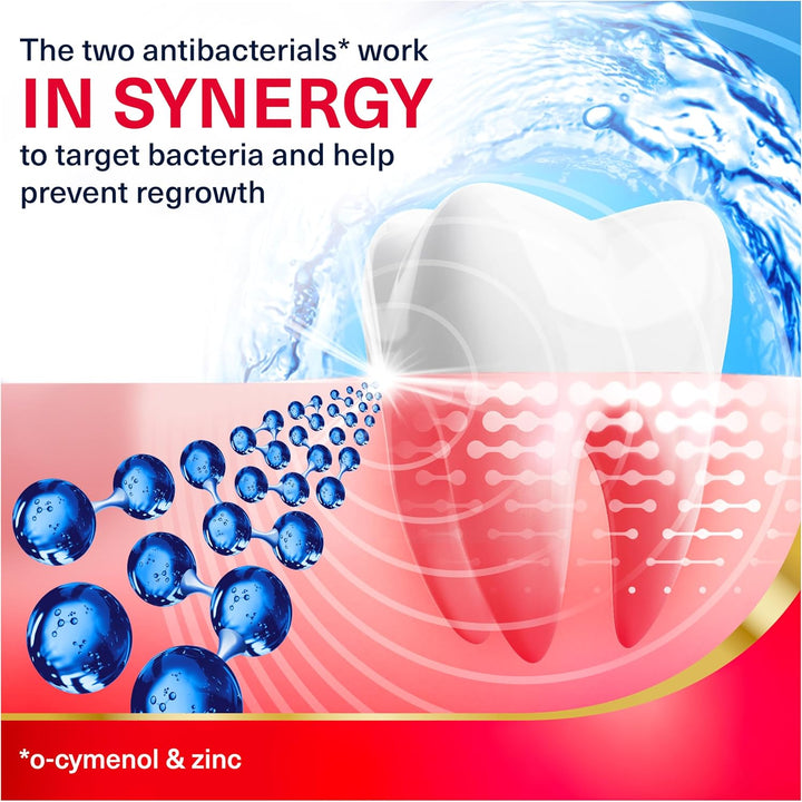 Mouthwash Daily Active Gum Health, Fluoride Mouthwash, Alcohol Free, Soft Mint, 500Ml