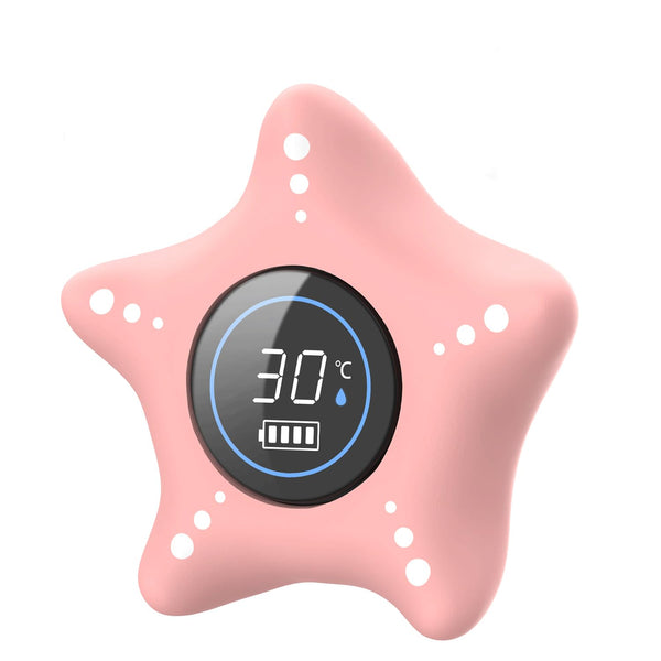 Baby Bath Thermometer，Rechargeable Bath Tub Water Thermometer Safety，Pregnancy&Infant Safety Water Thermometer