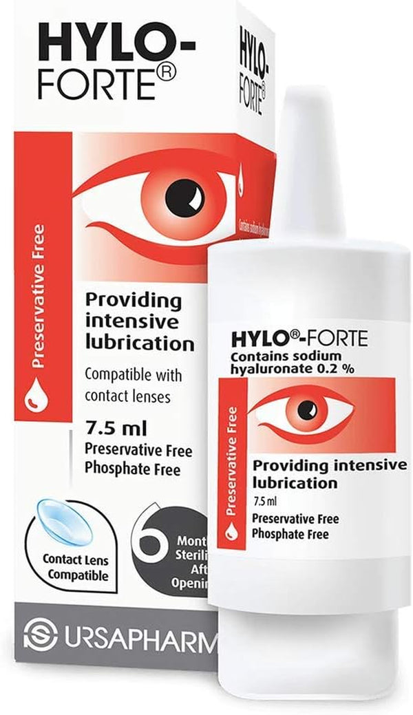 Hylo-Forte Intensive Lubricating Eye Drops 7.5Ml